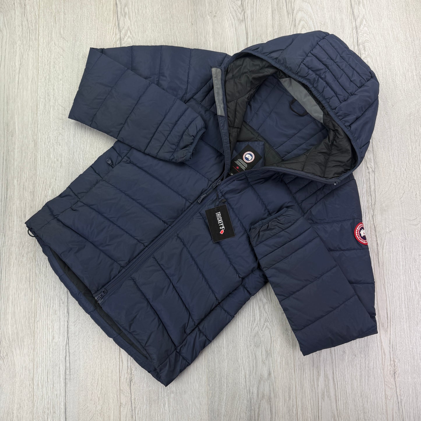 Canada Goose Women’s Navy Zip-up Jacket - Small