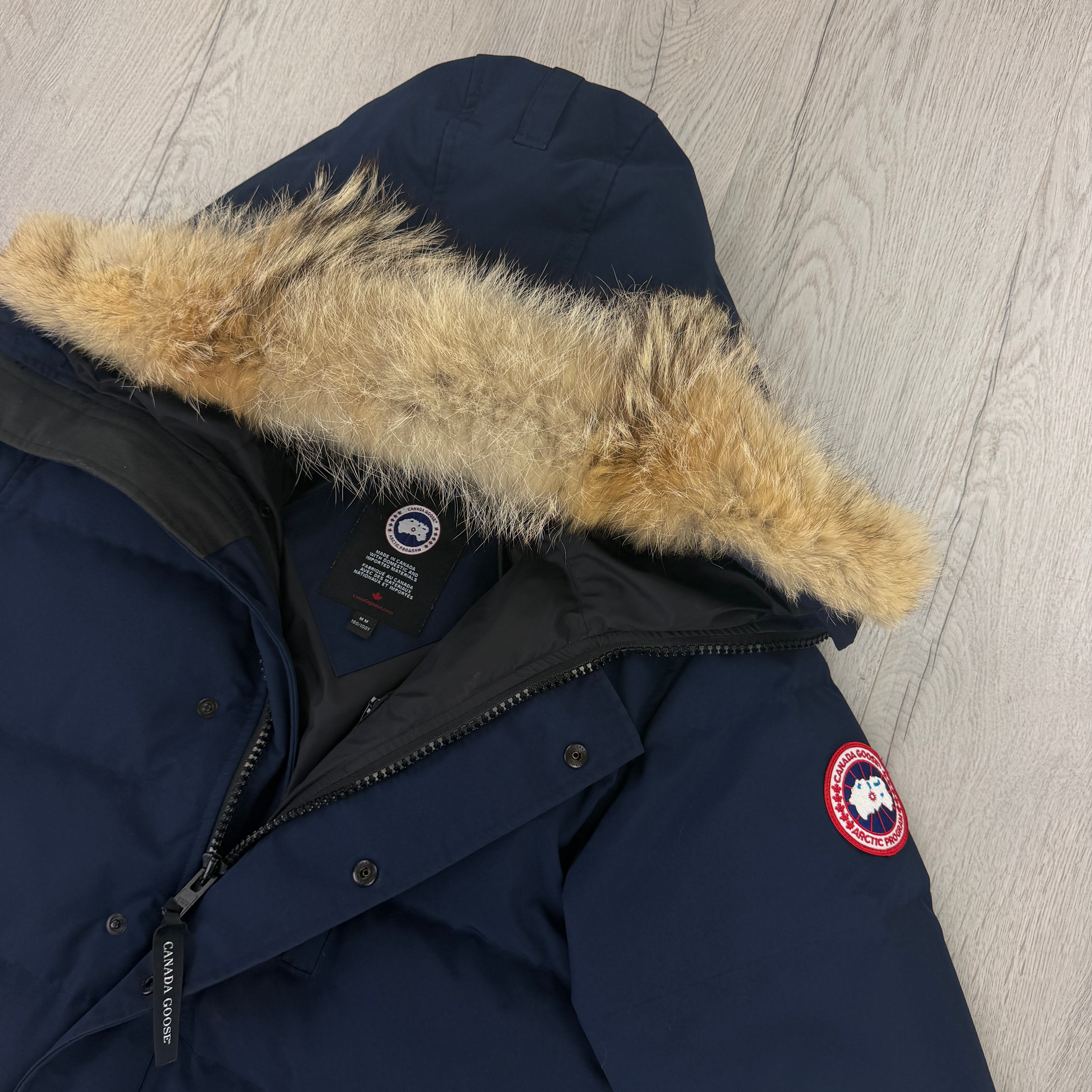 Canada Goose Men’s Navy Carson Parker Jacket - Medium