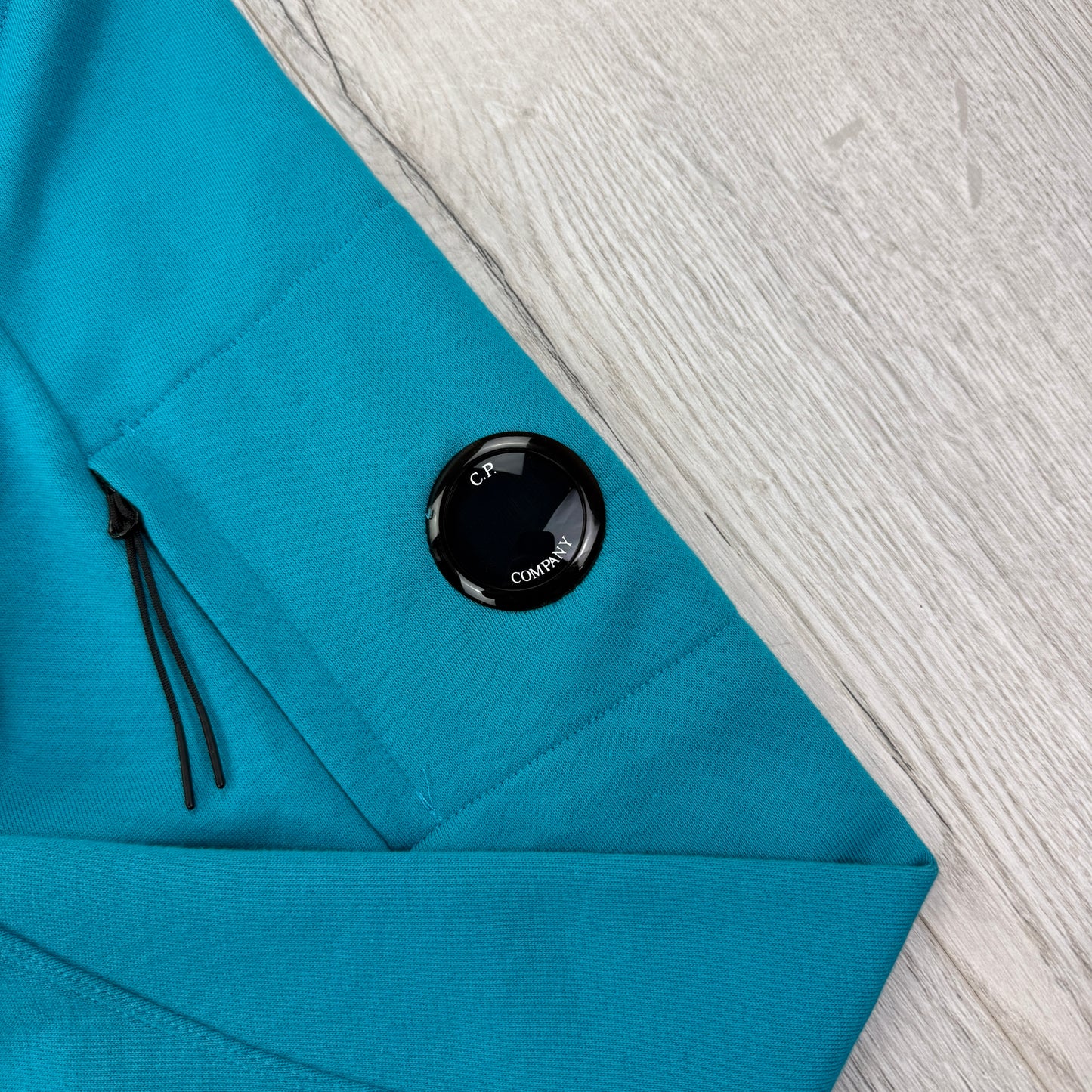 Cp Company Men’s Turquoise Pullover Hoodie - XL