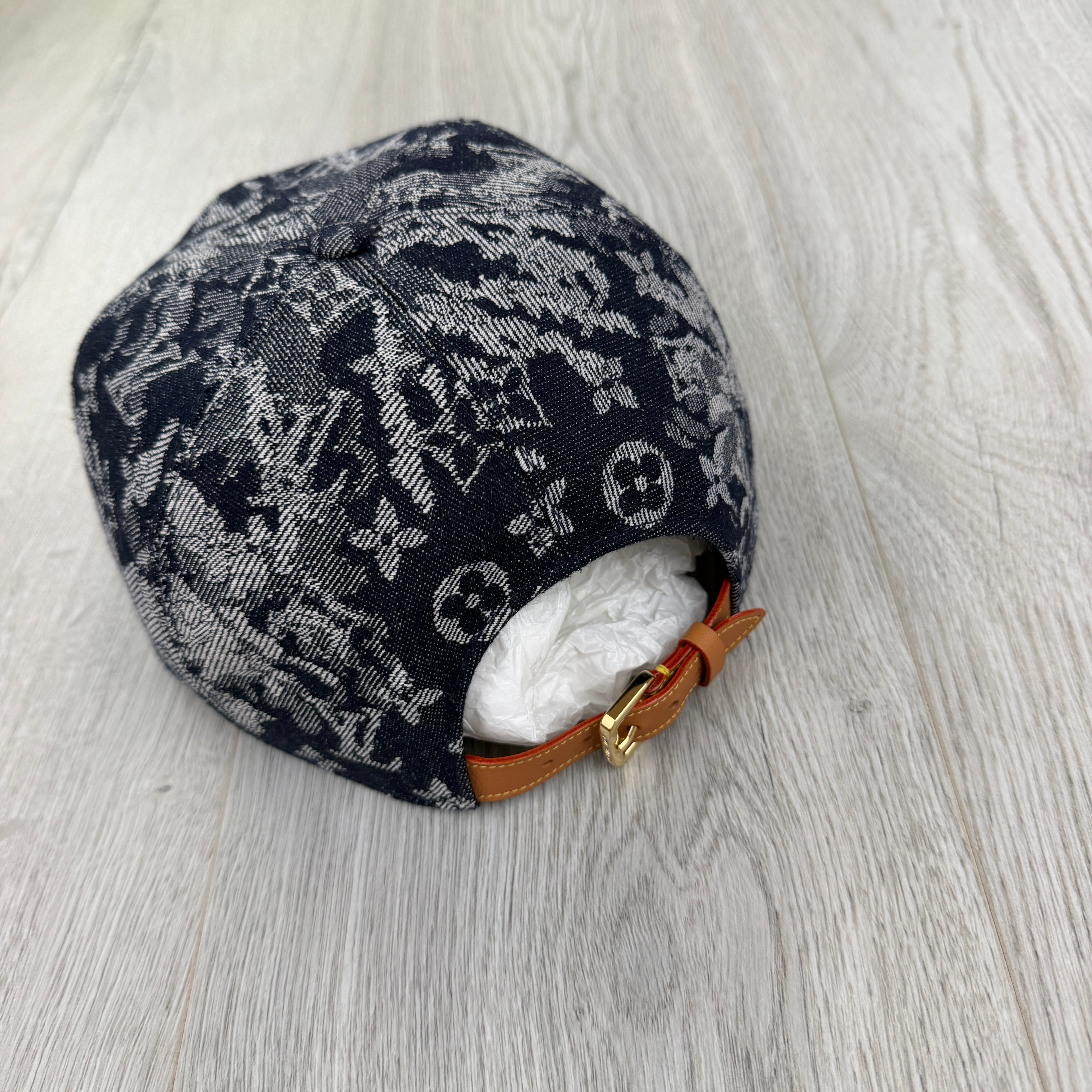 Louis Vuitton Men’s Tapestry Monogram Flat Hat - 58
