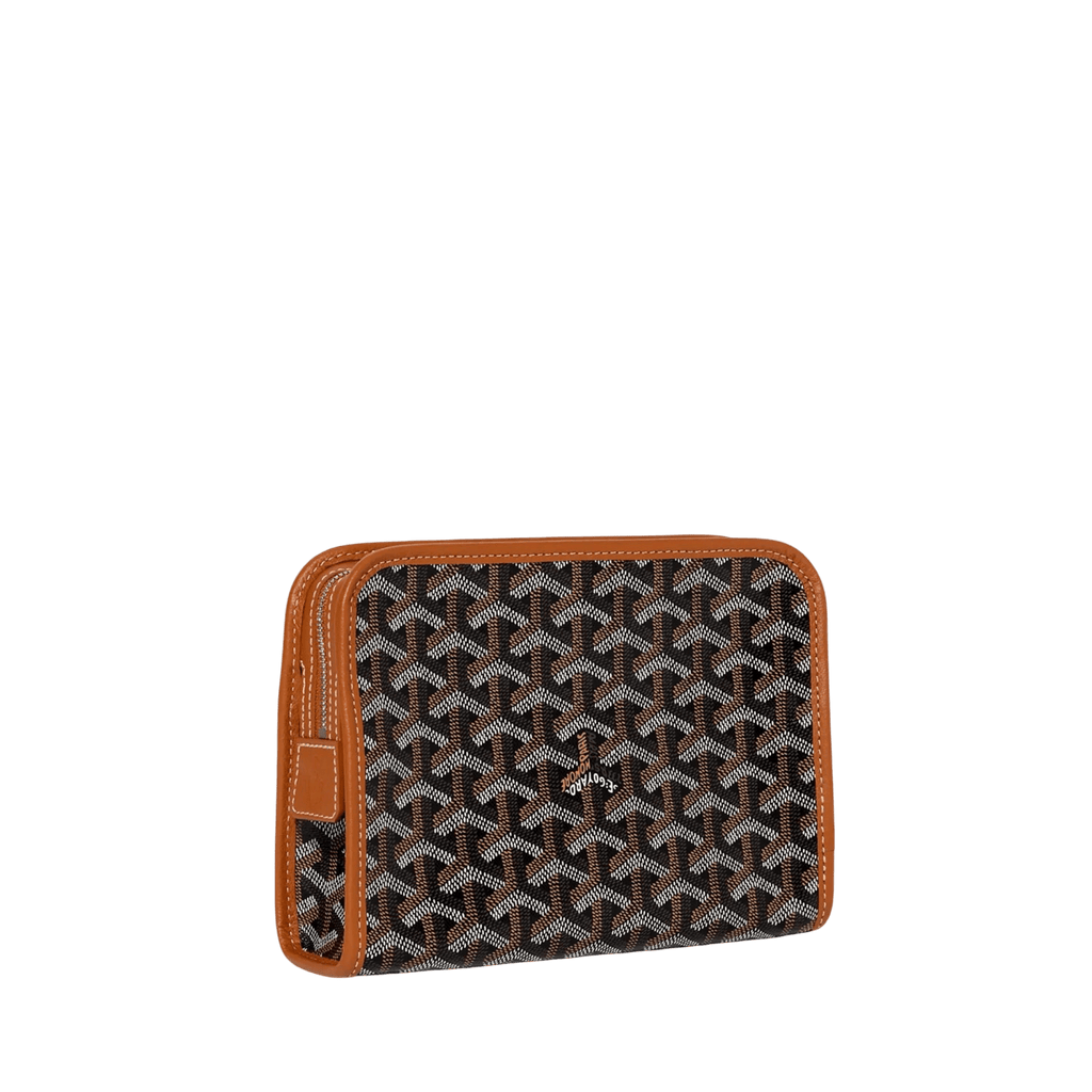 Goyard Jouvence PM Toiletry Bag Black Tan
