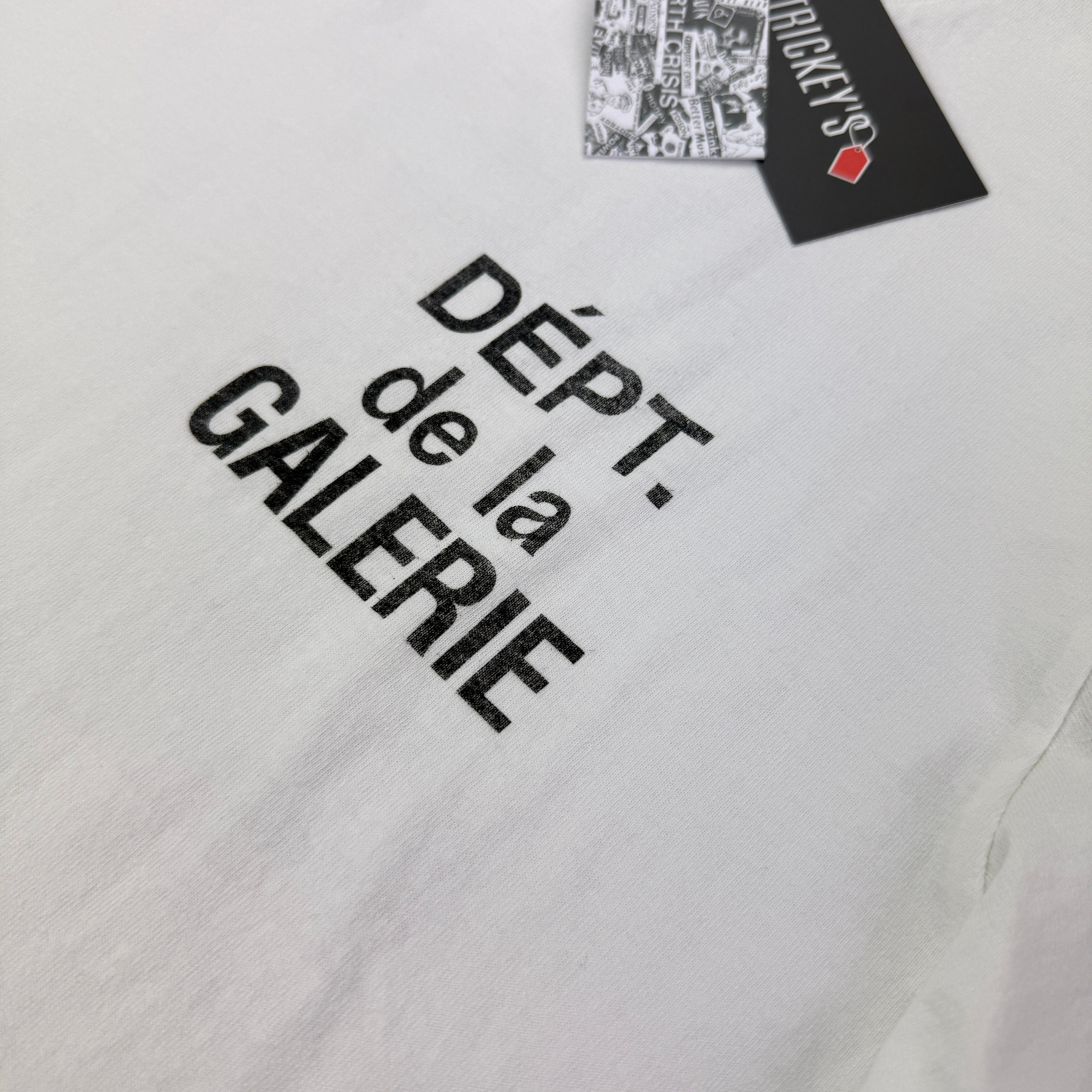 Gallery Dept Men’s White T-shirt - Oversized
