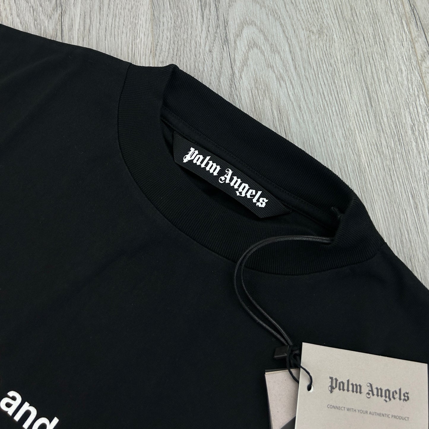 Palm Angels ‘Sunset & Palm Angels’ Black T-shirt