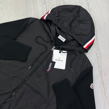 Moncler Men’s Black Maglia Cardigan - XL Slim