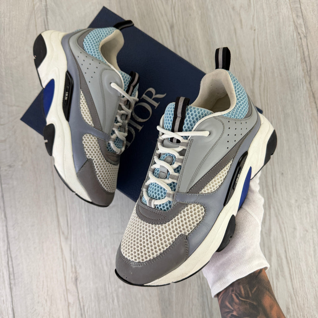 Dior B22 Men’s Baby Blue Runners - 42 (Fit Uk 7.5)