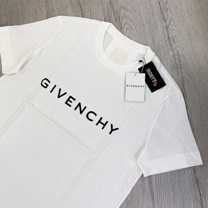 Givenchy Men’s White Slim T-shirt