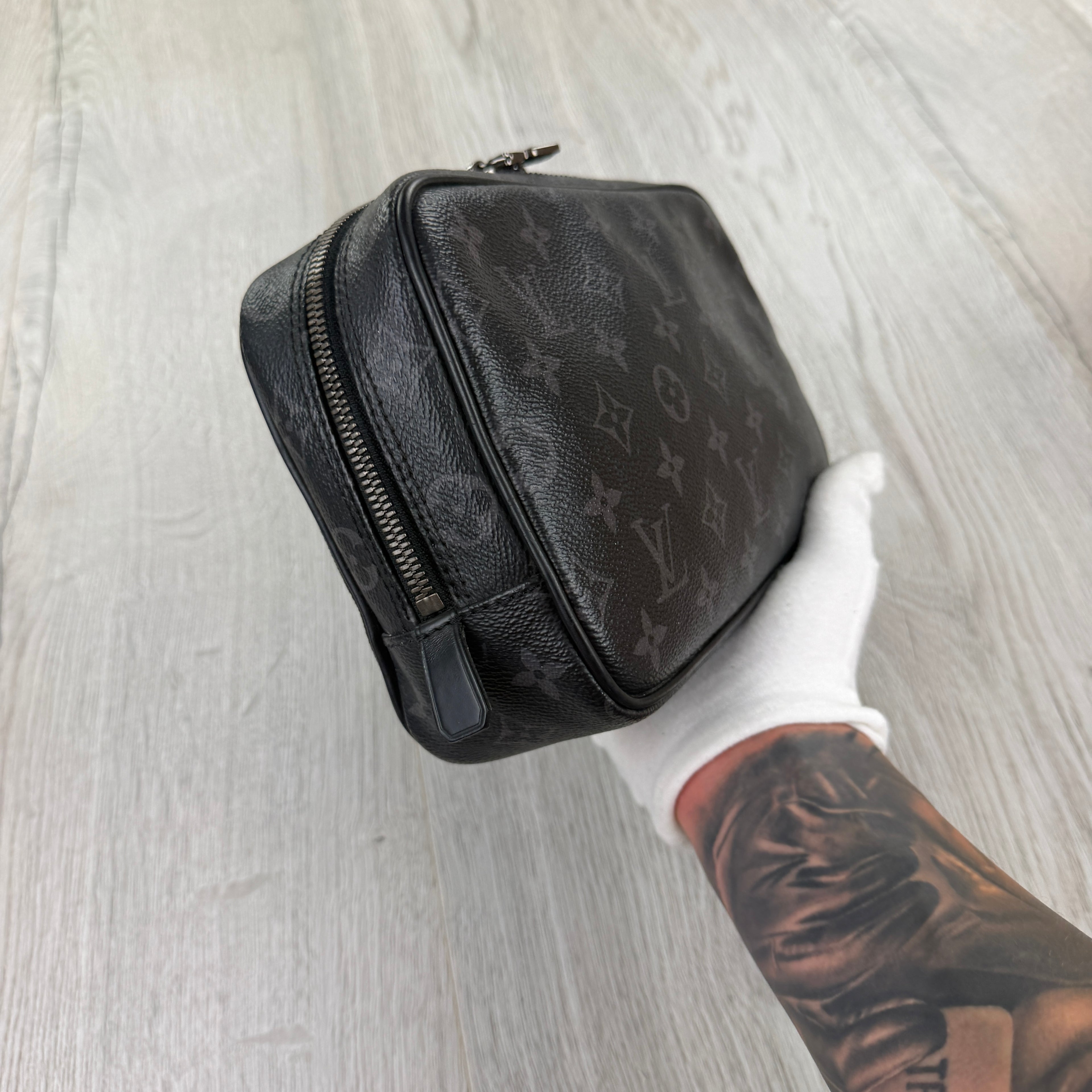 Louis Vuitton Black Monogram Toiletry Pouch