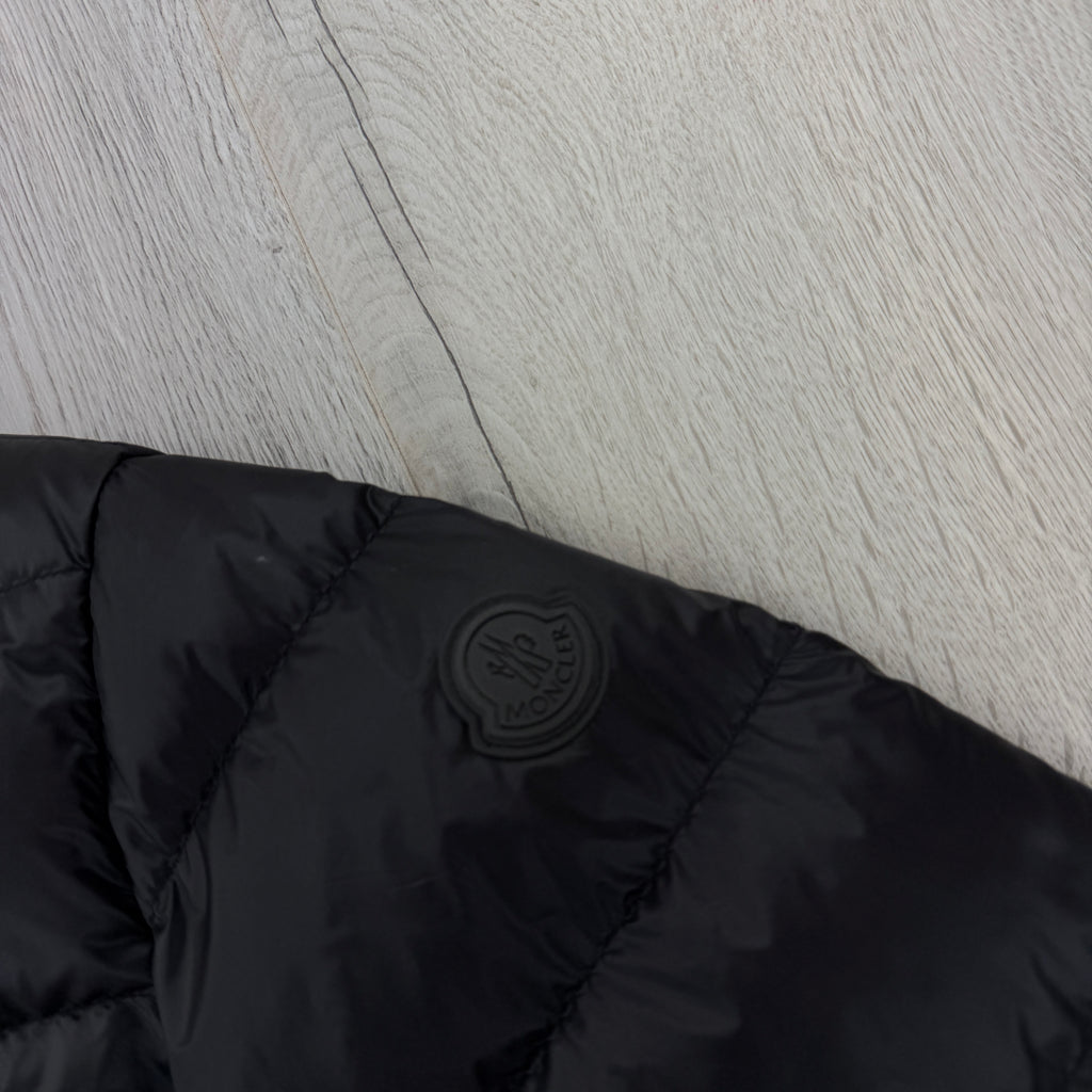 Moncler Men’s Black Zip-up Peyre Down Jacket - Size 4