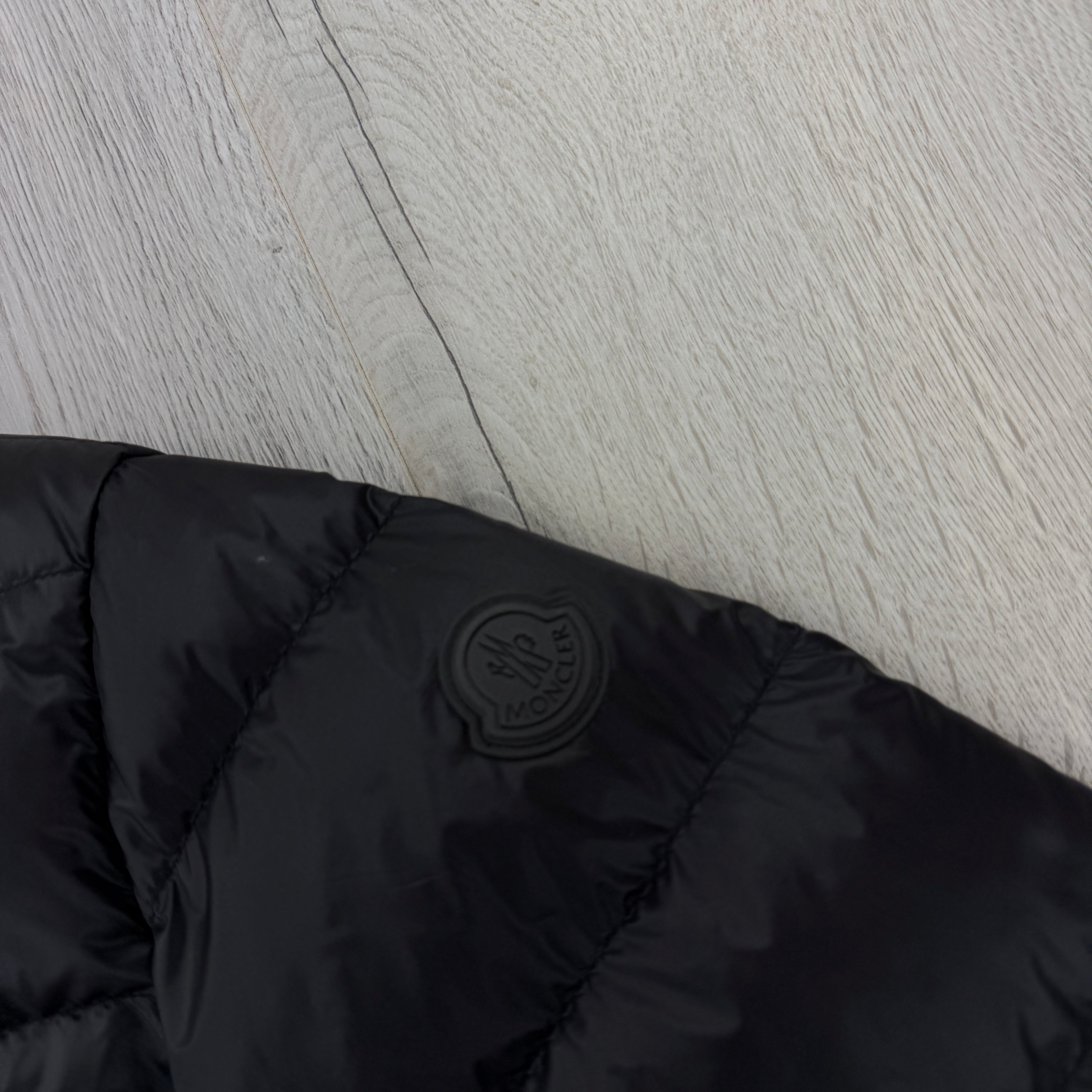 Moncler Men’s Black Zip-up Peyre Down Jacket - Size 4