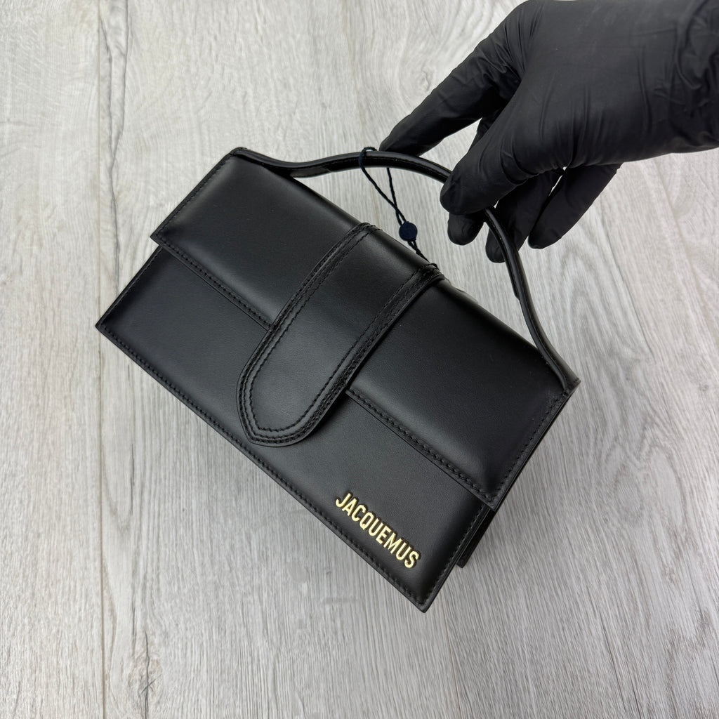 Jacquemus Women’s Black Gold Large Bambino Bag