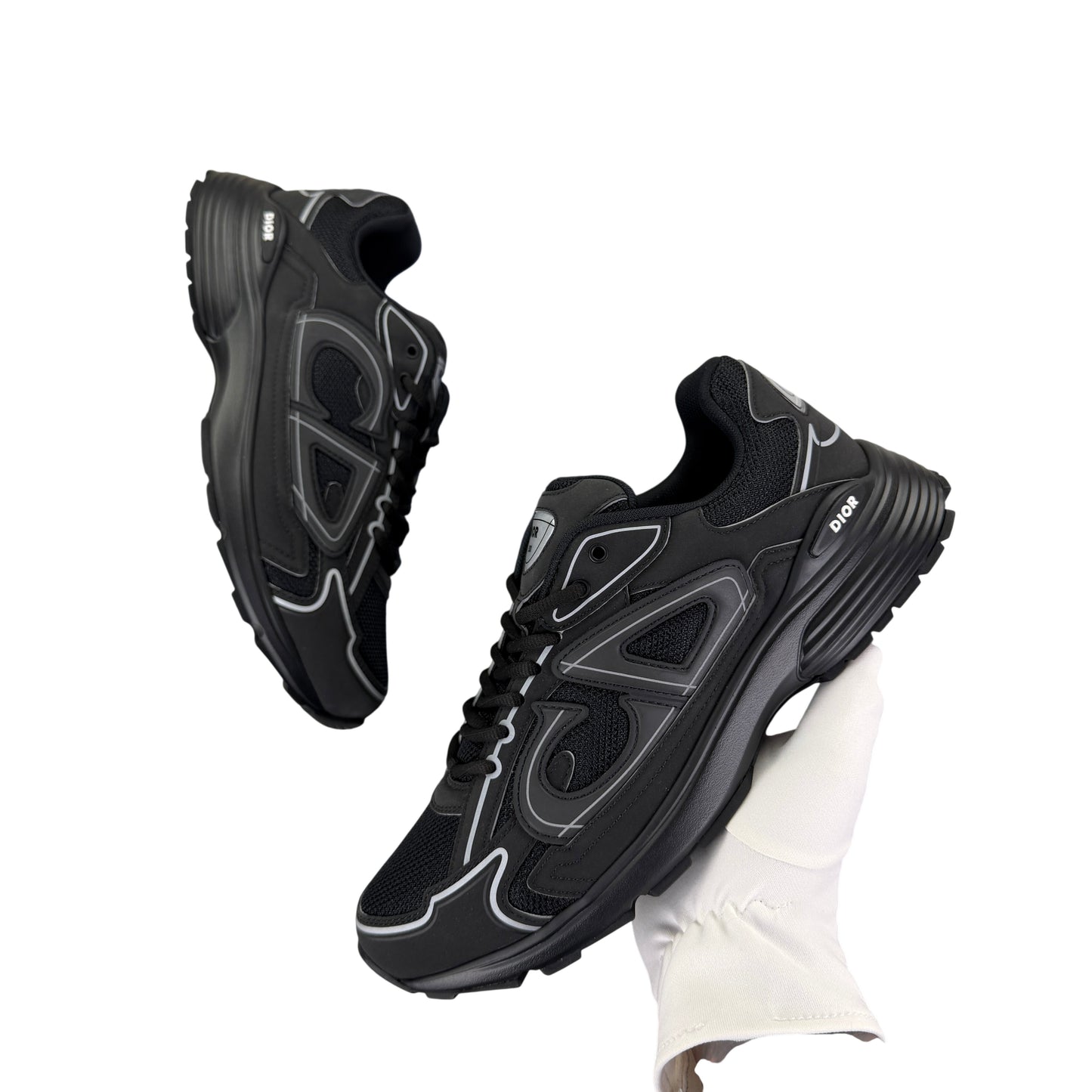 Dior B30 Men’s Triple Black Trainers