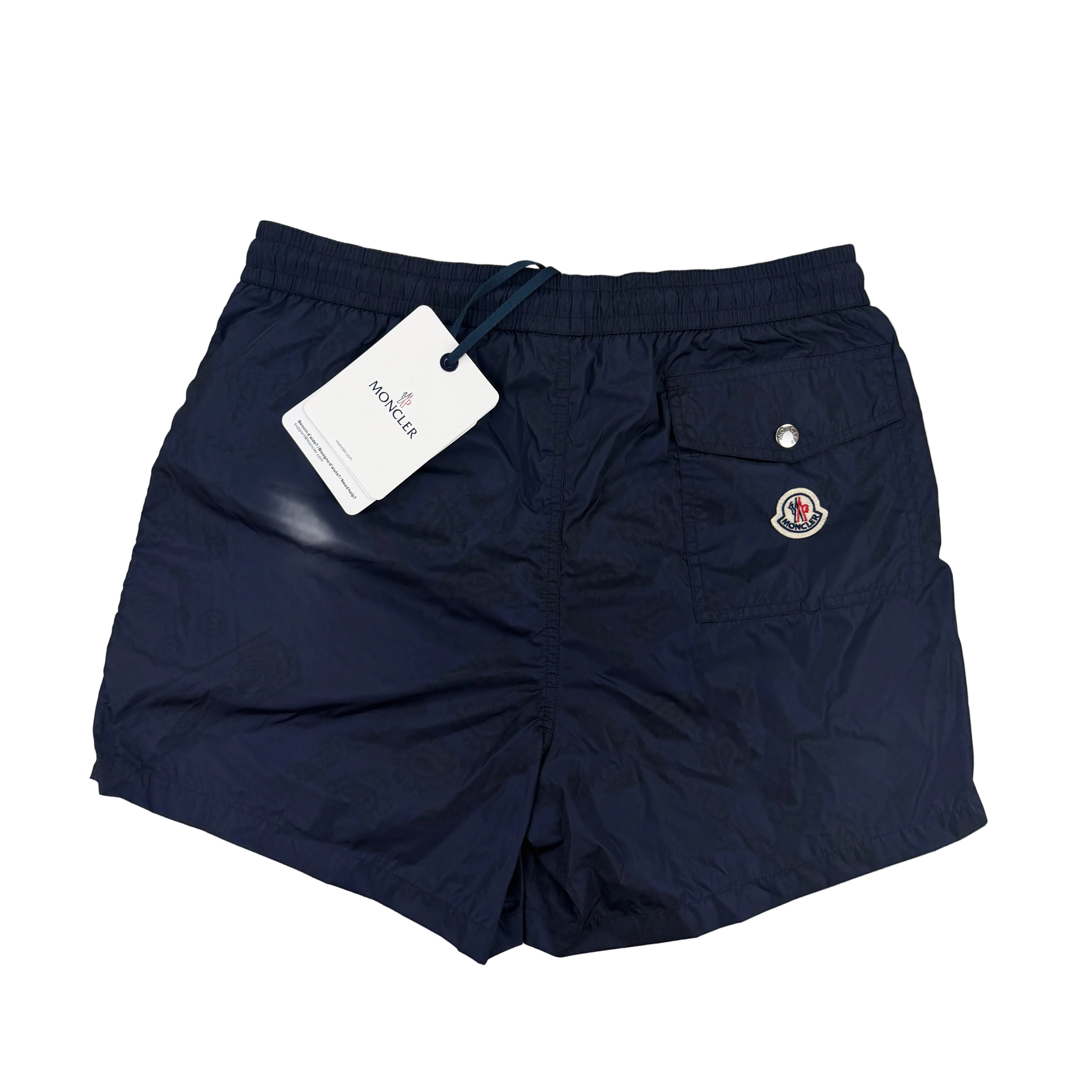 Moncler Men’s Navy Swim Shorts - Medium