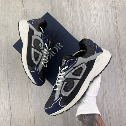 Dior B30 Men’s Navy CD Trainers - 46 (Fit Uk 12)