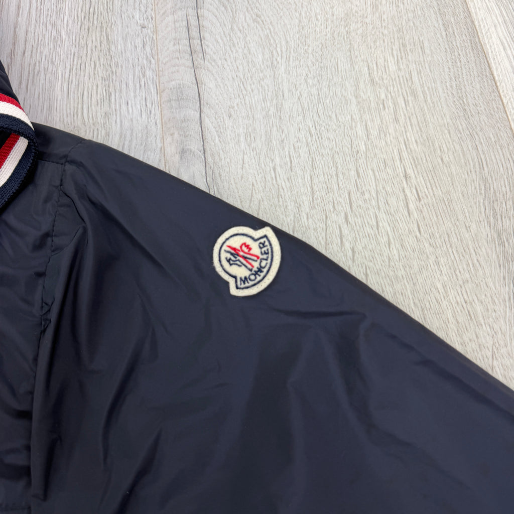 Moncler Men’s Navy Zip-up Anton Windbreaker Jacket - Size 4