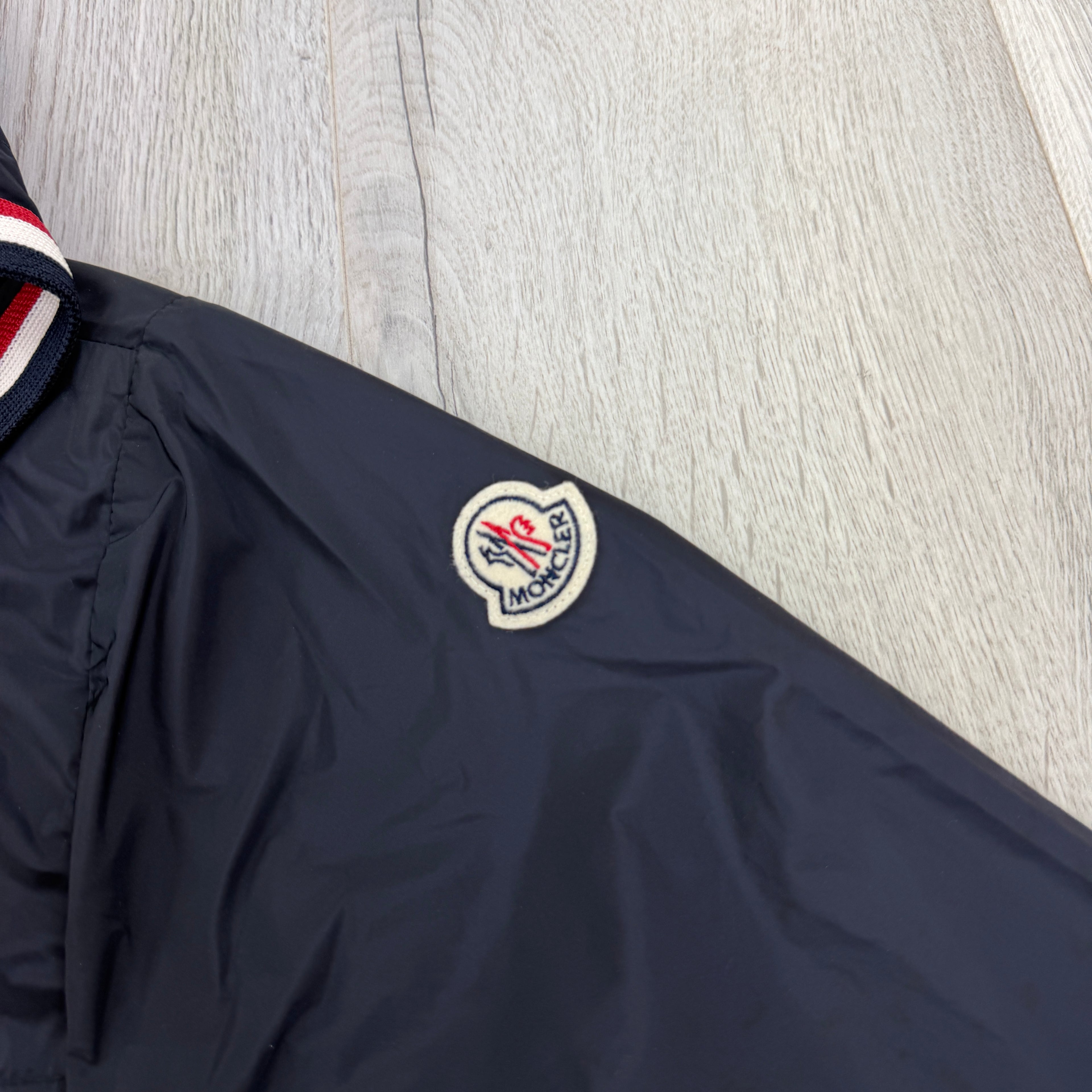 Moncler Men’s Navy Zip-up Anton Windbreaker Jacket - Size 4