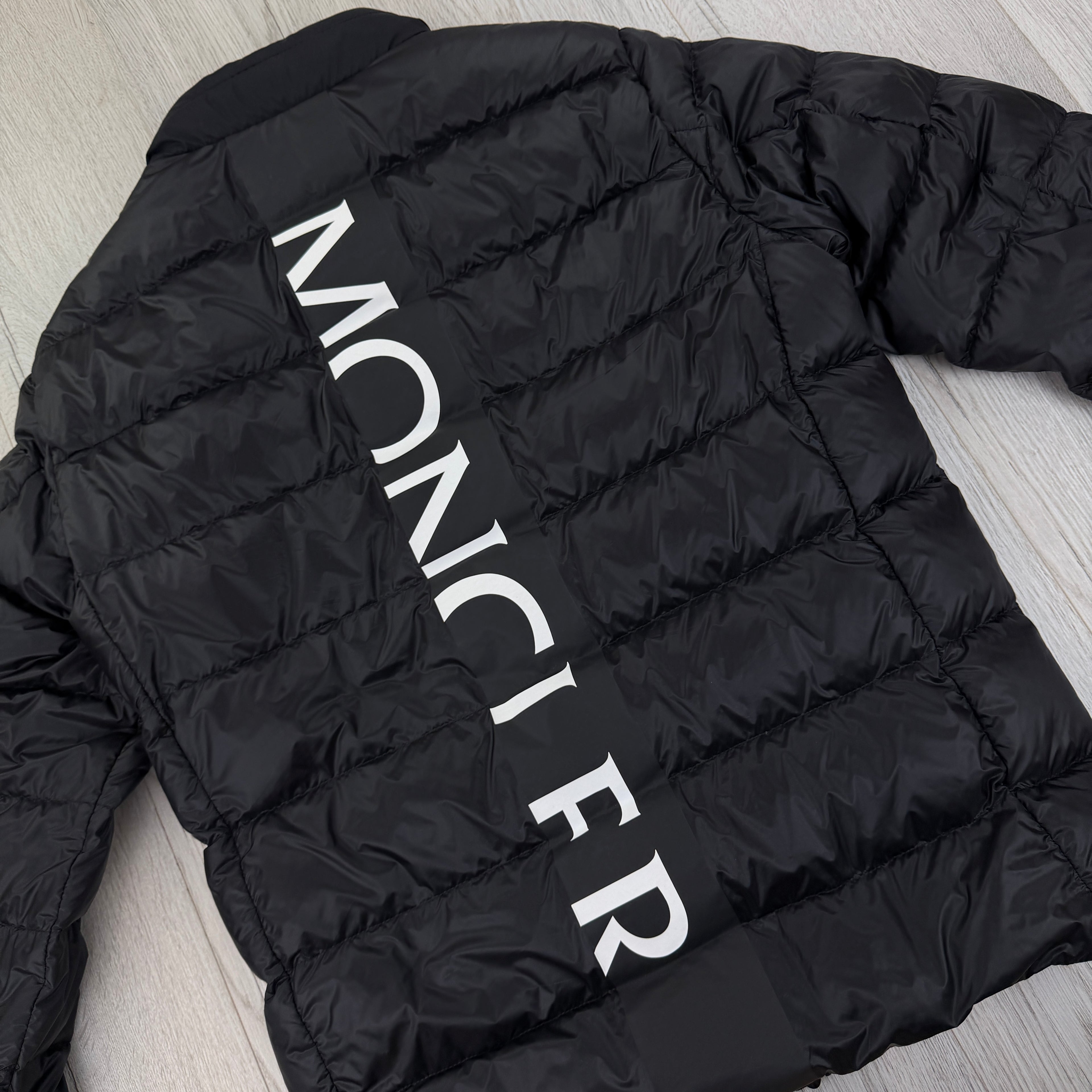 Moncler Men’s Black Zip-up Peyre Down Jacket - Size 4