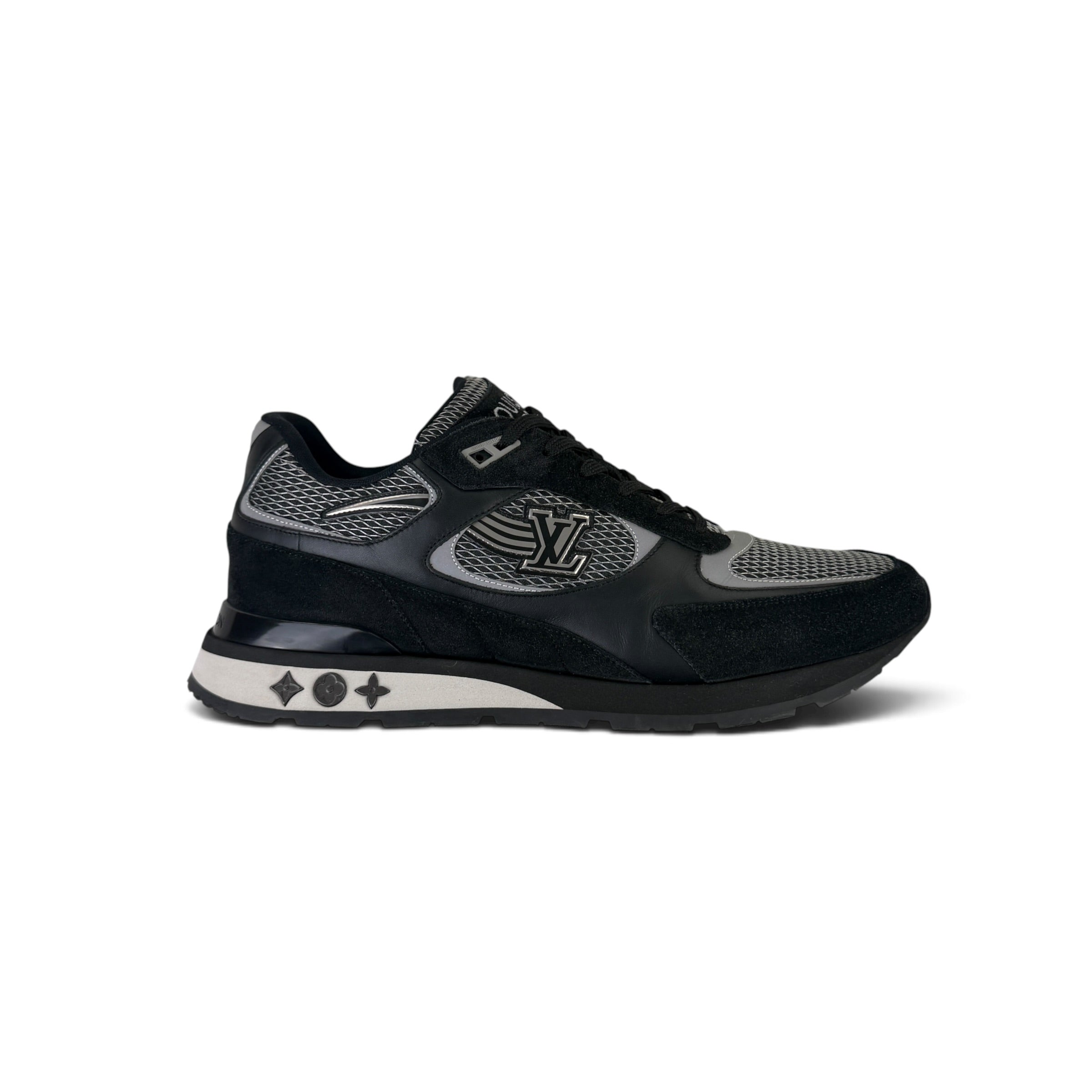 Louis Vuitton Men’s Black Run Away Trainers - Uk 10/10.5