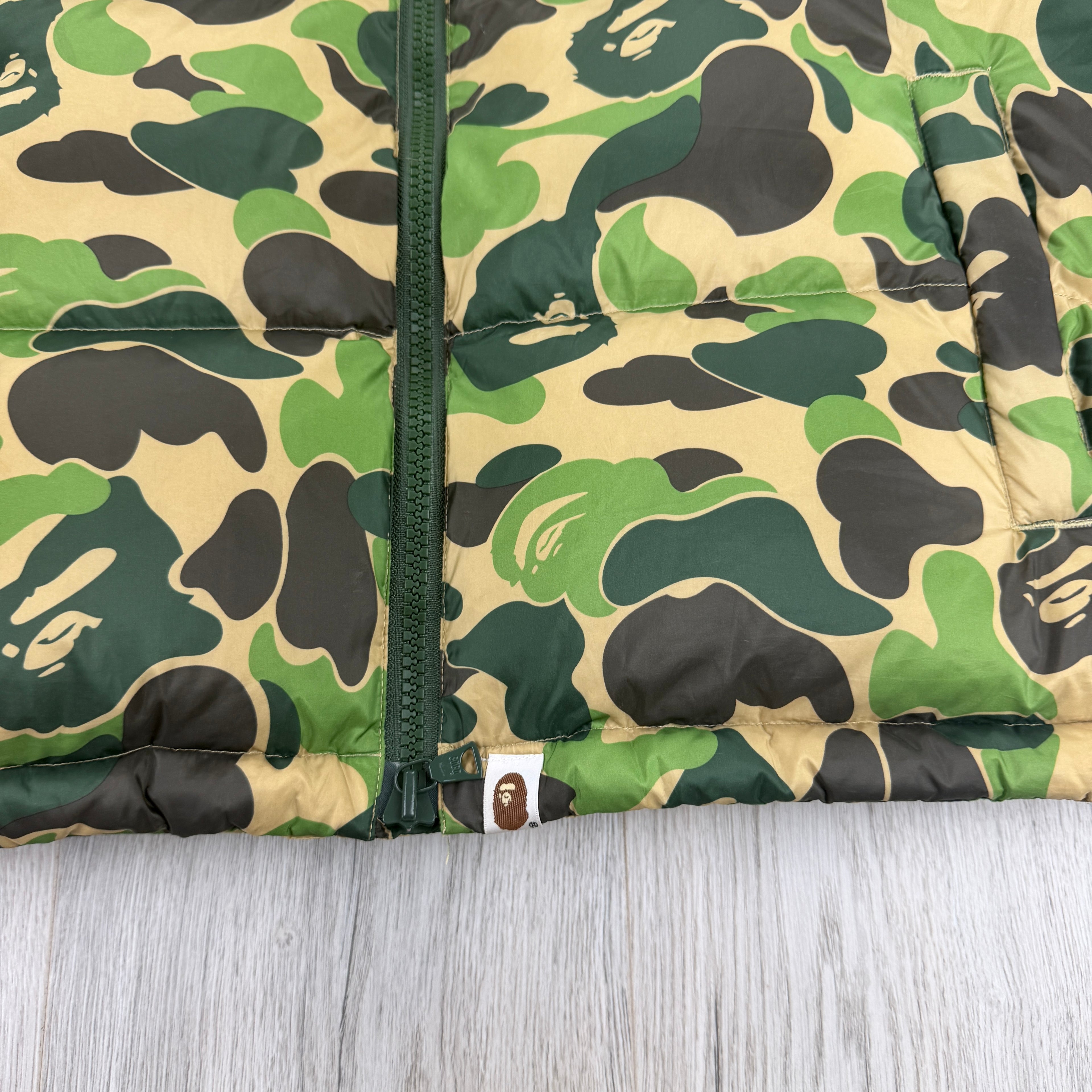 BAPE 1st Camo Down Jacket / Puffer Large