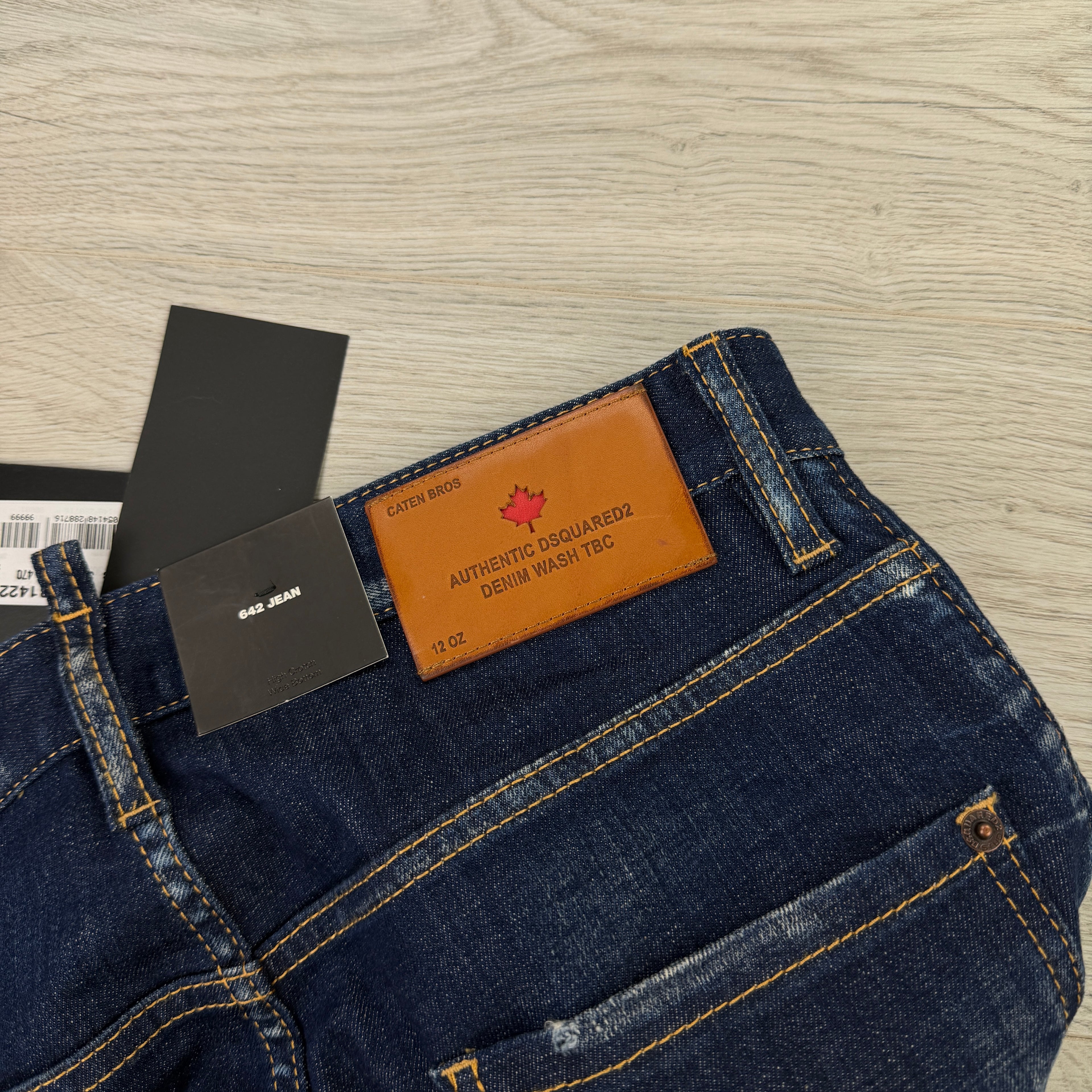 Dsquared2 Men’s Blue 642 Straight Jeans