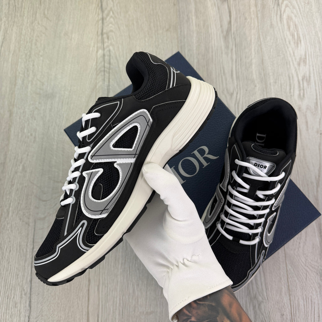 Dior B30 Men’s Black & White Trainers - 43 (Fit Uk 9)