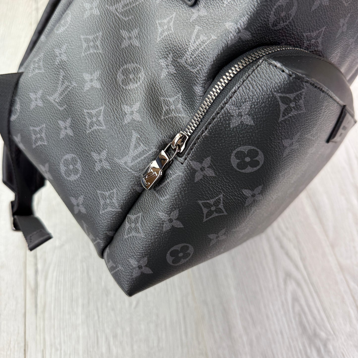 Louis Vuitton Men’s Black Monogram Discovery Backpack
