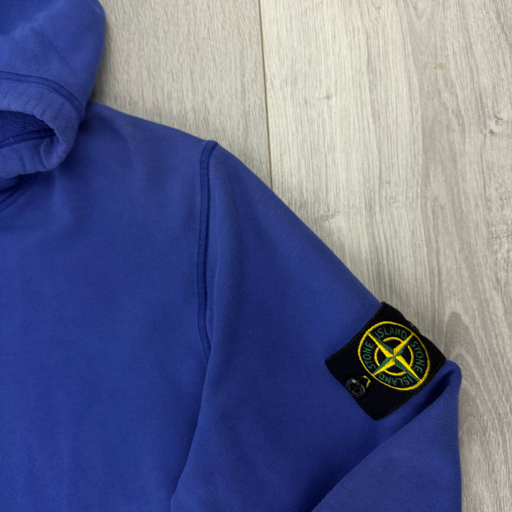 Stone Island Men’s Royal Blue Hoodie & Shorts Set - Large