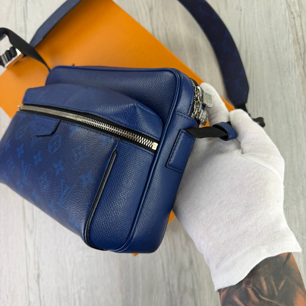 Louis Vuitton Men’s Blue Monogram Outdoor Messenger Bag