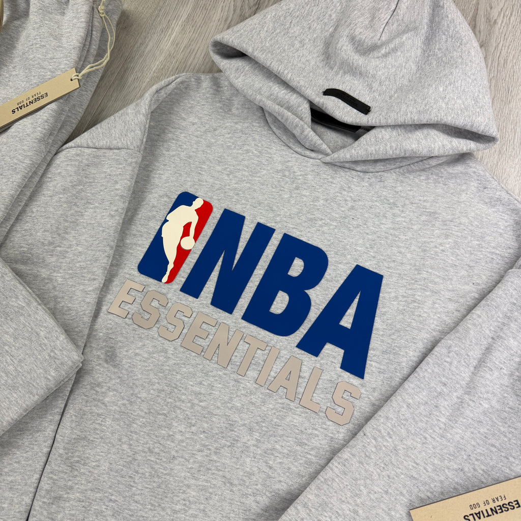 Essentials x NBA Men’s Grey Full Tracksuit