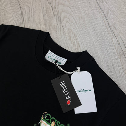 Casablanca Men’s Black T-shirt