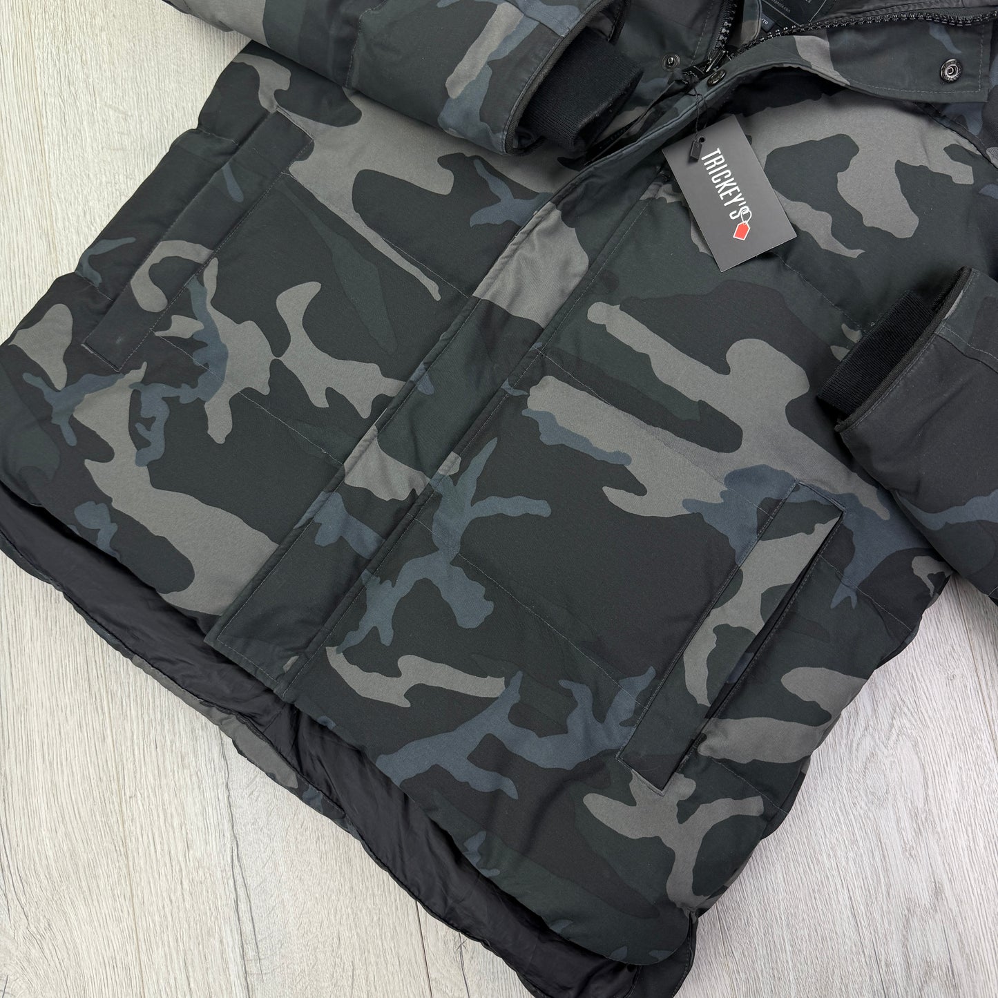 Canada Goose Men’s Black Badge Camo MacMillan Jacket - XL
