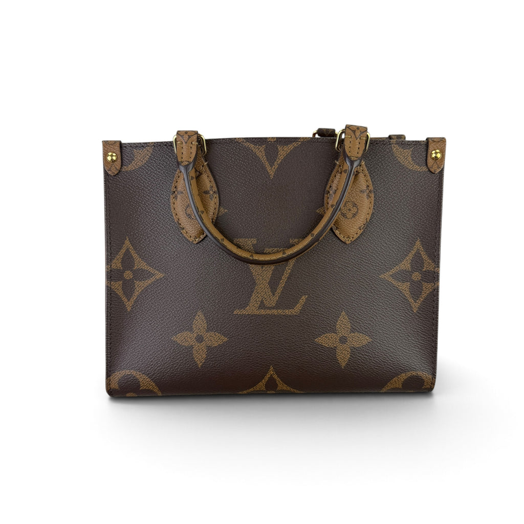Louis Vuitton Women’s Brown Monogram Reverse OnTheGo PM Bag