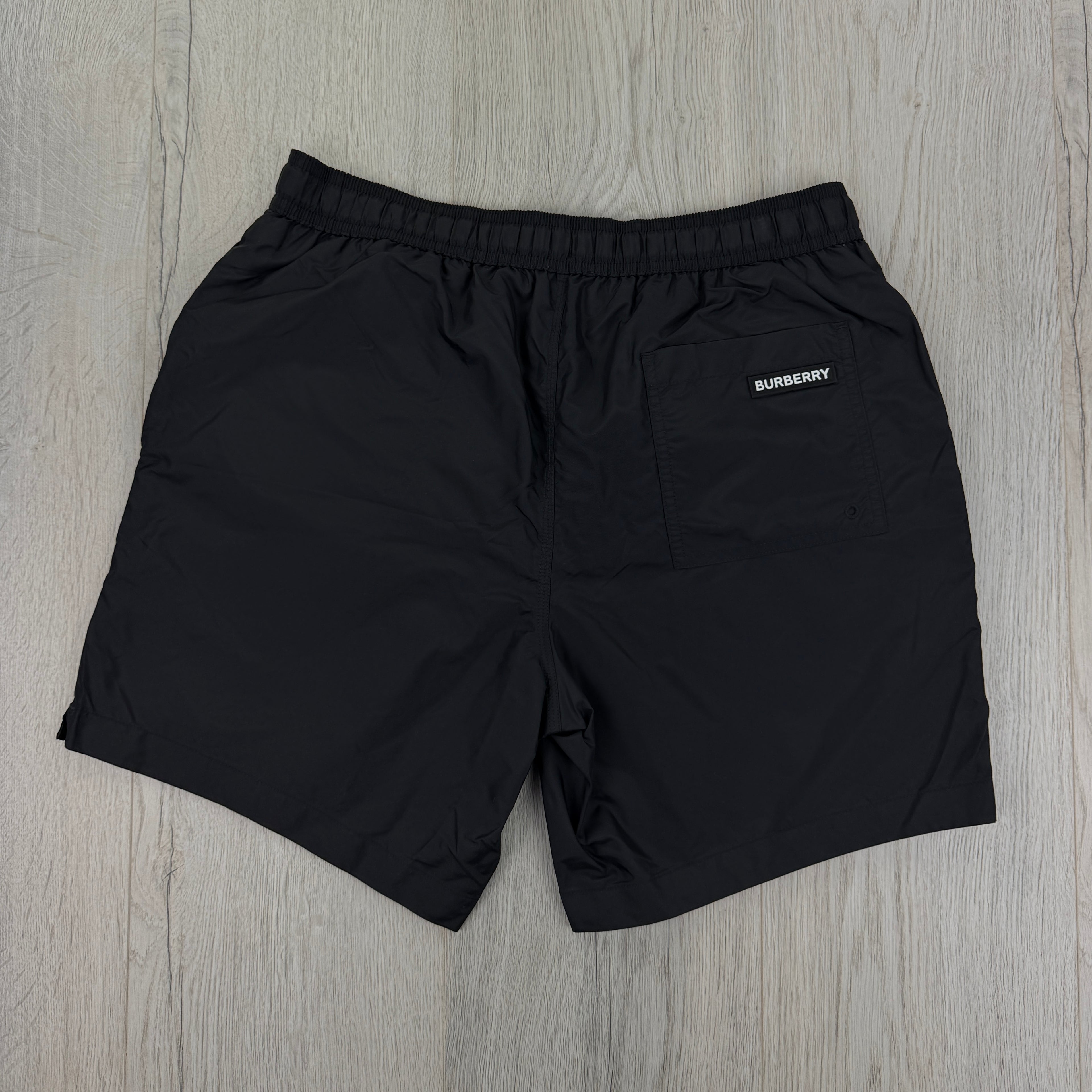 Burberry Men’s Black Swim Shorts - Small