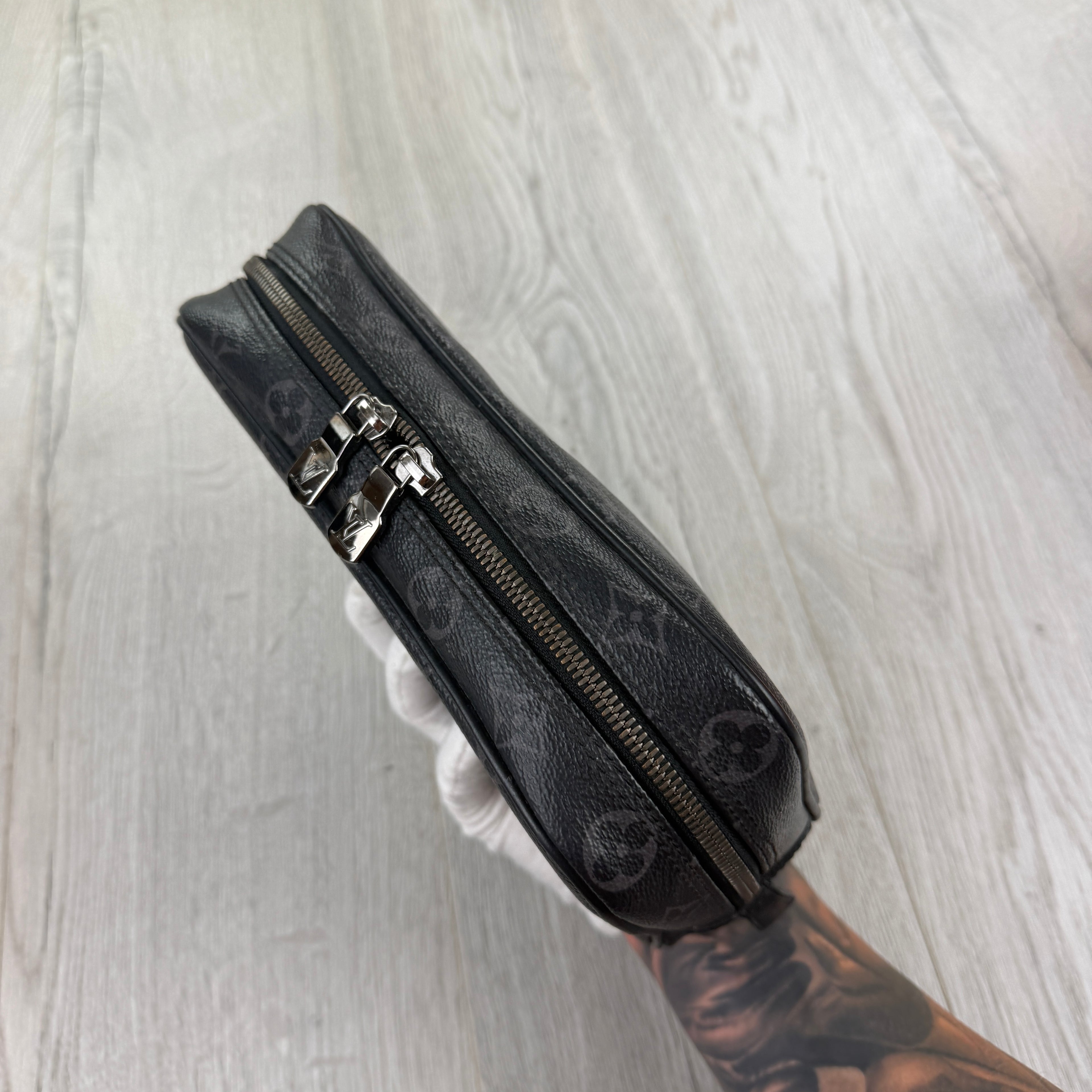 Louis Vuitton Black Monogram Toiletry Pouch