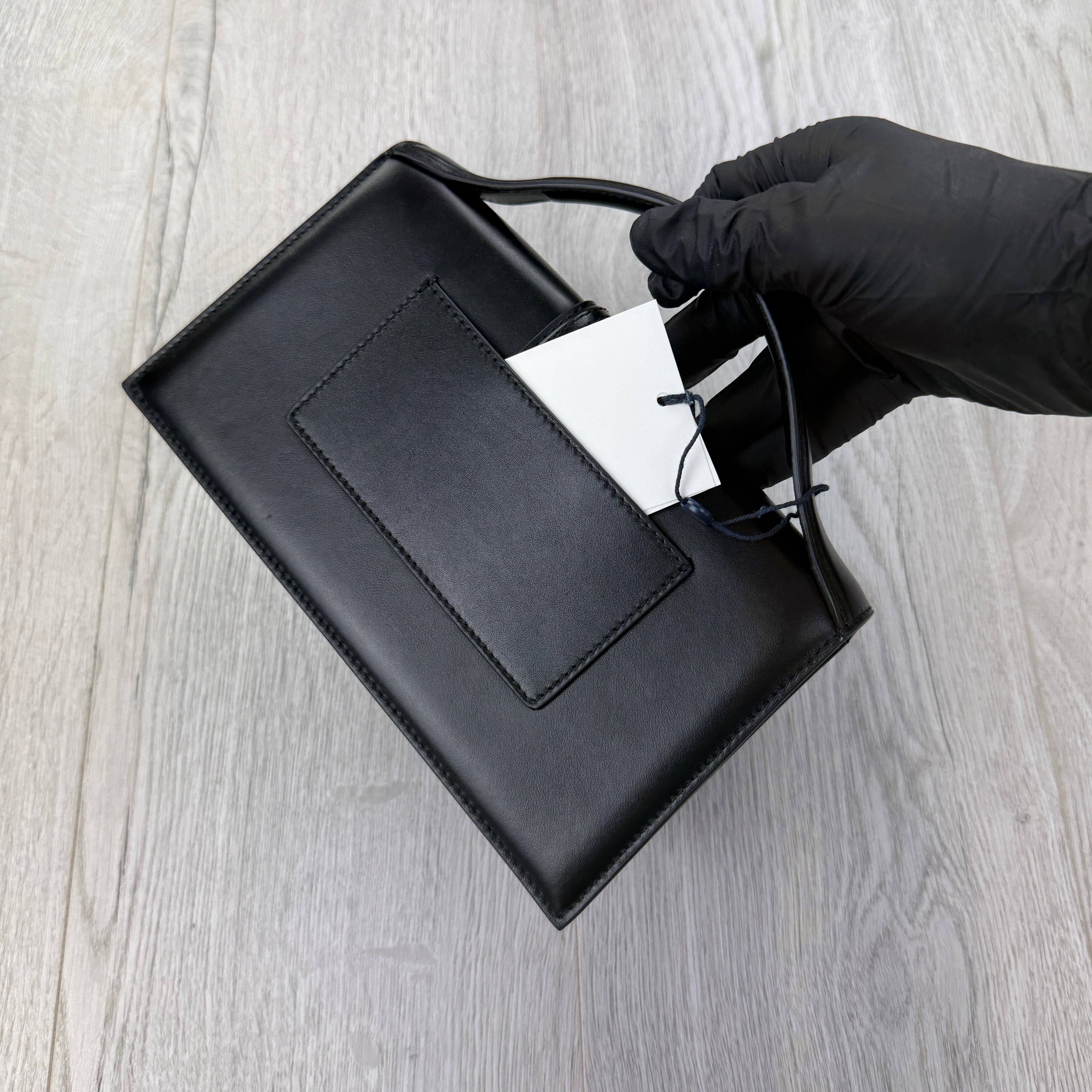 Jacquemus Women’s Black Silver Large Bambino Bag