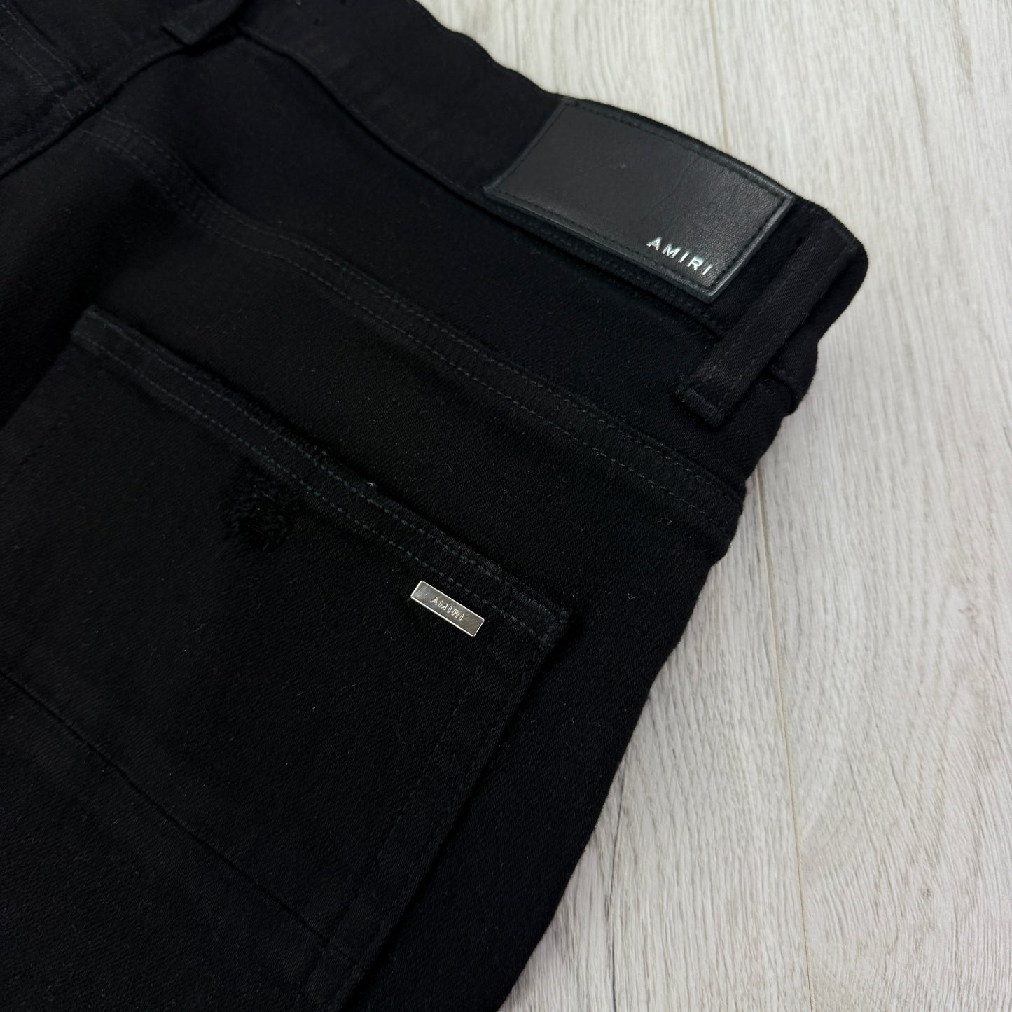 Amiri Men’s Black Plane Slim Jeans - Uk 34