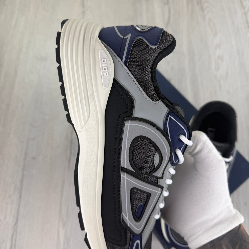 Dior B30 Men’s Navy CD Trainers - 44 (Uk 10)