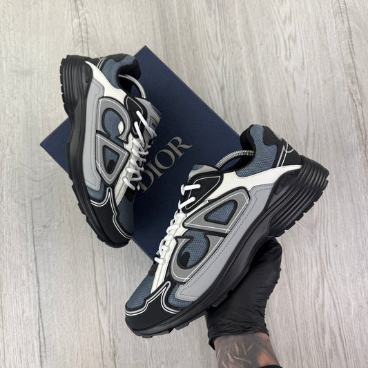 Dior B30 Men’s Blue Grey / White / Black Trainers - 45 (Fit Uk 11)