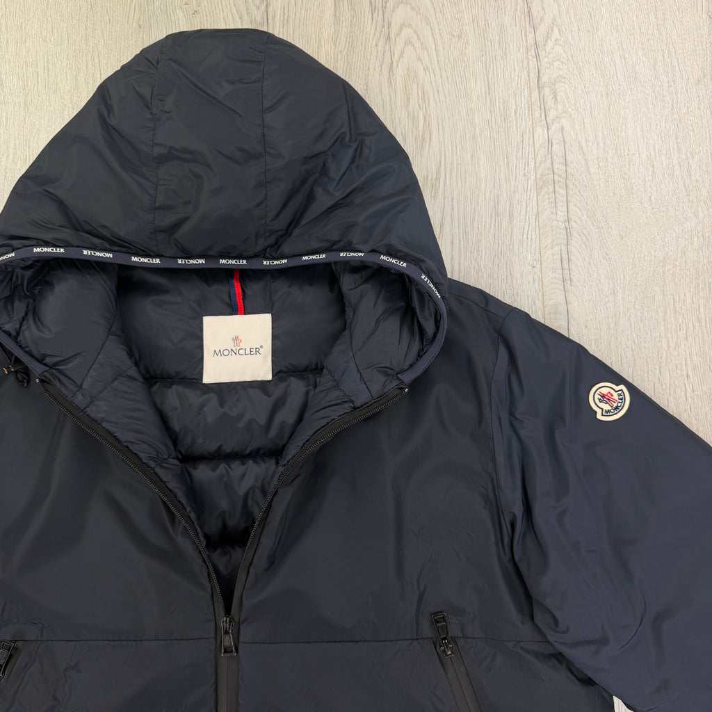 Moncler Laurain Men’s Navy Zip-up Jacket - Size 5