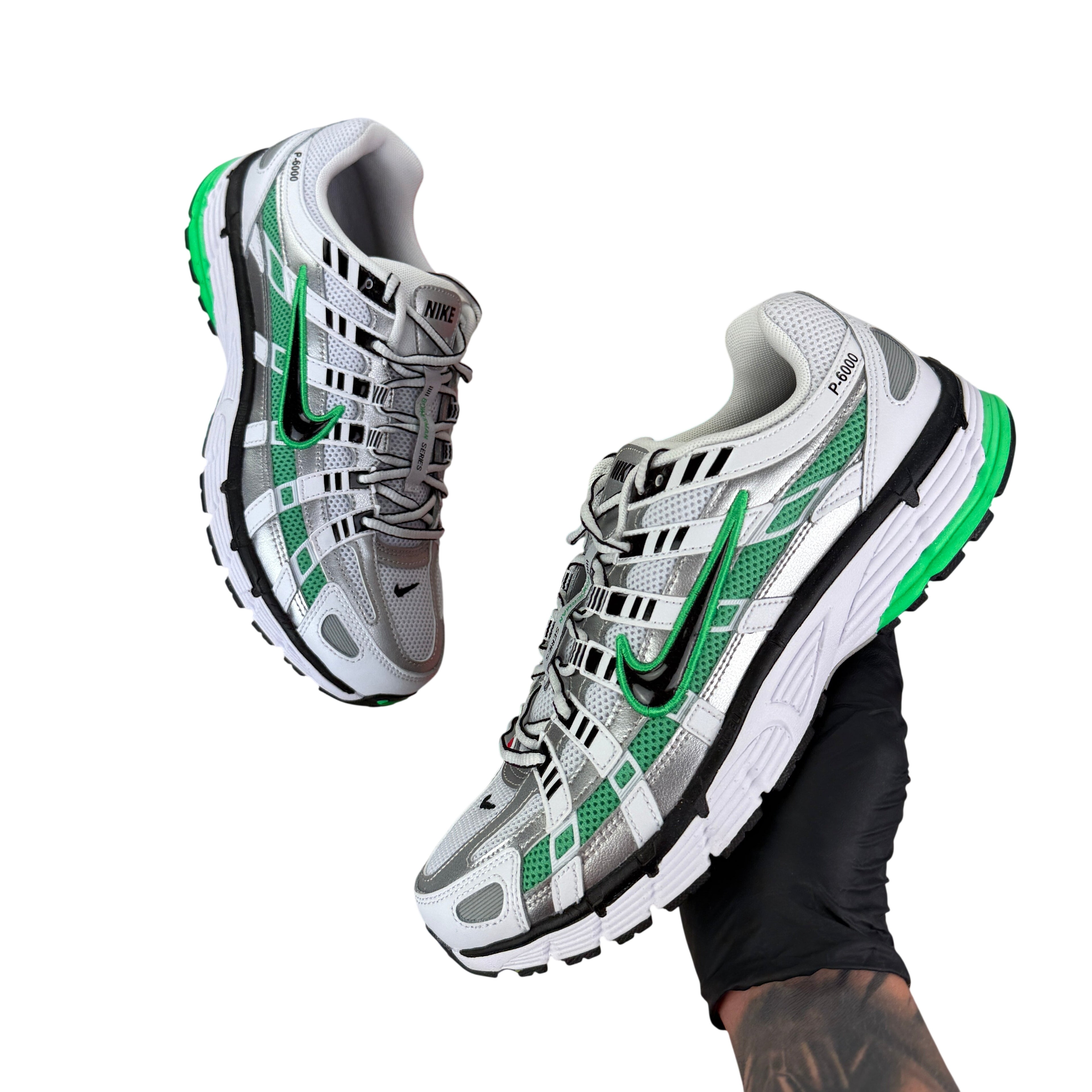 Nike P6000 Men’s White Spring Green Trainers
