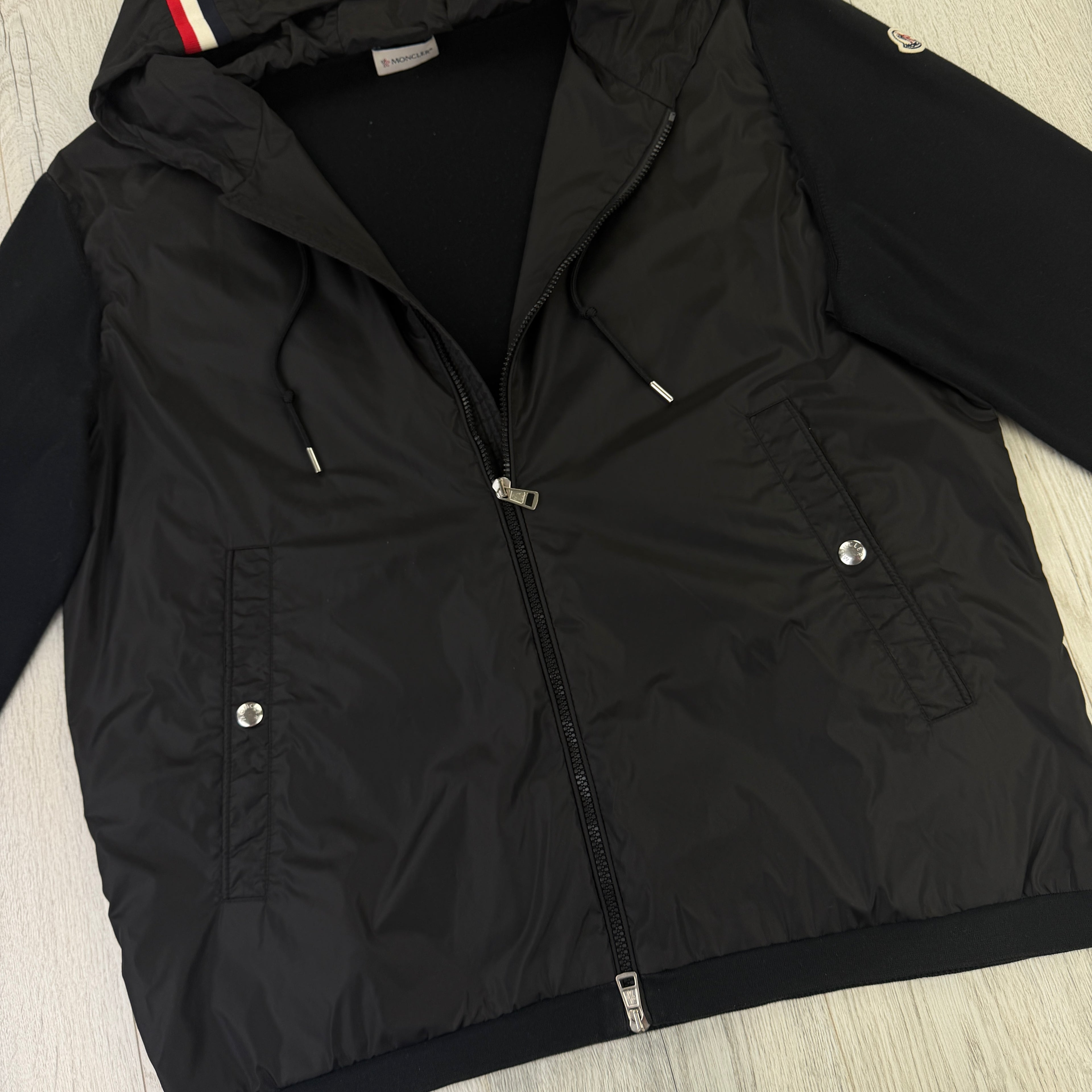 Moncler Men’s Black Maglia Tricot Cardigan - 3XL (Fit XL/XXL)