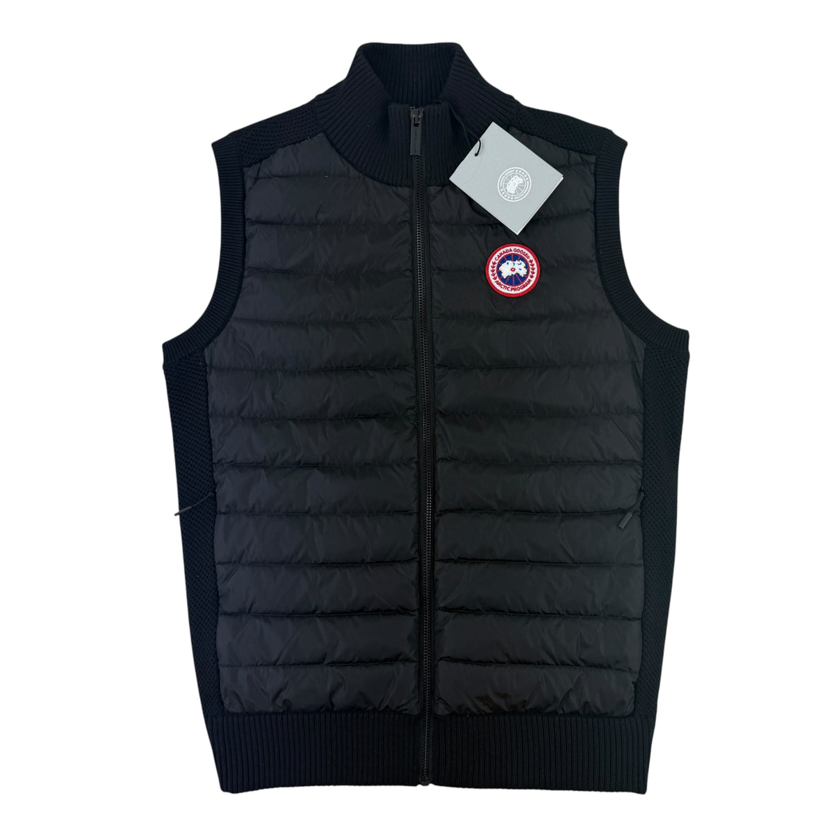 Canada Goose Men’s Black Knitted Vest Gilet - XS