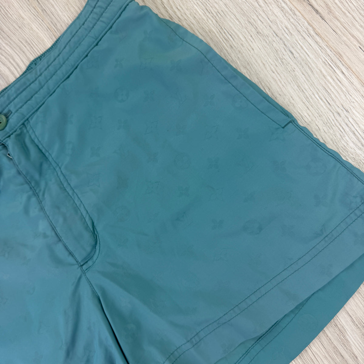 Louis Vuitton Men’s Baby Blue Swim Shorts - Small
