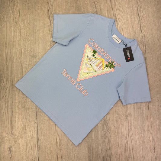 Casablanca Baby Blue Men’s T-shirt - Medium