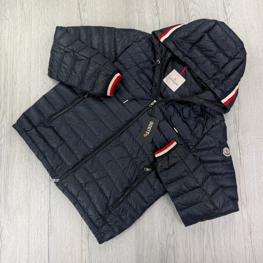 Moncler Men’s Giroux Navy Down Jacket - Size 5