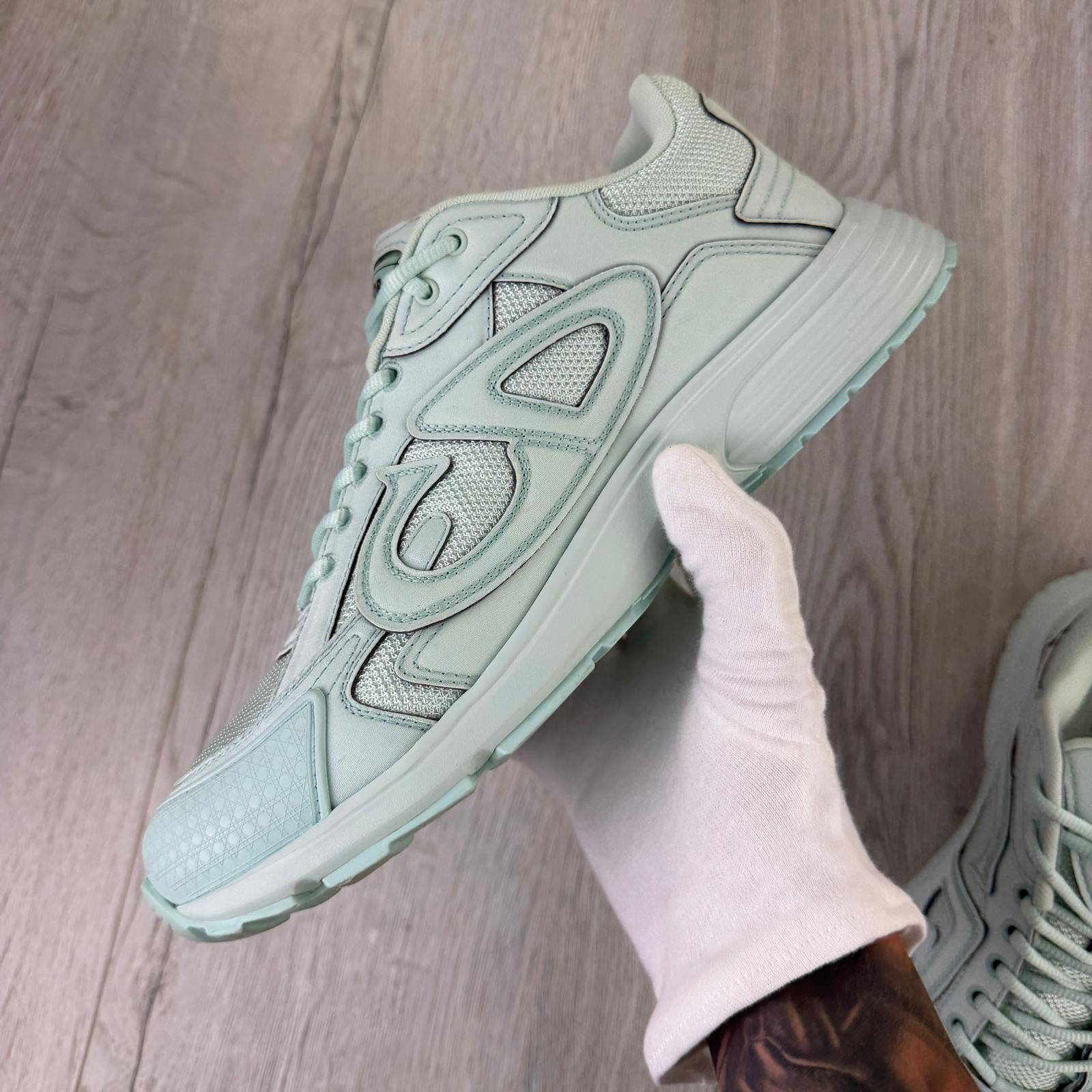 Dior x Stone Island B30 Men’s Mint Green Trainers - 43 (Uk 9)