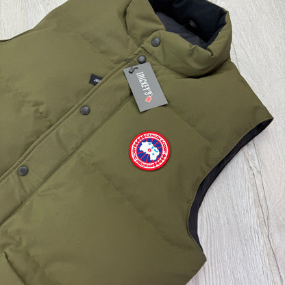 Canada Goose Men’s Khaki Freestyle Bodywarmer - Small