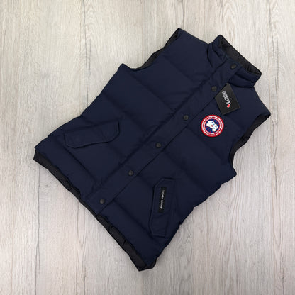 Goose Women’s Navy Bodywarmer - Small