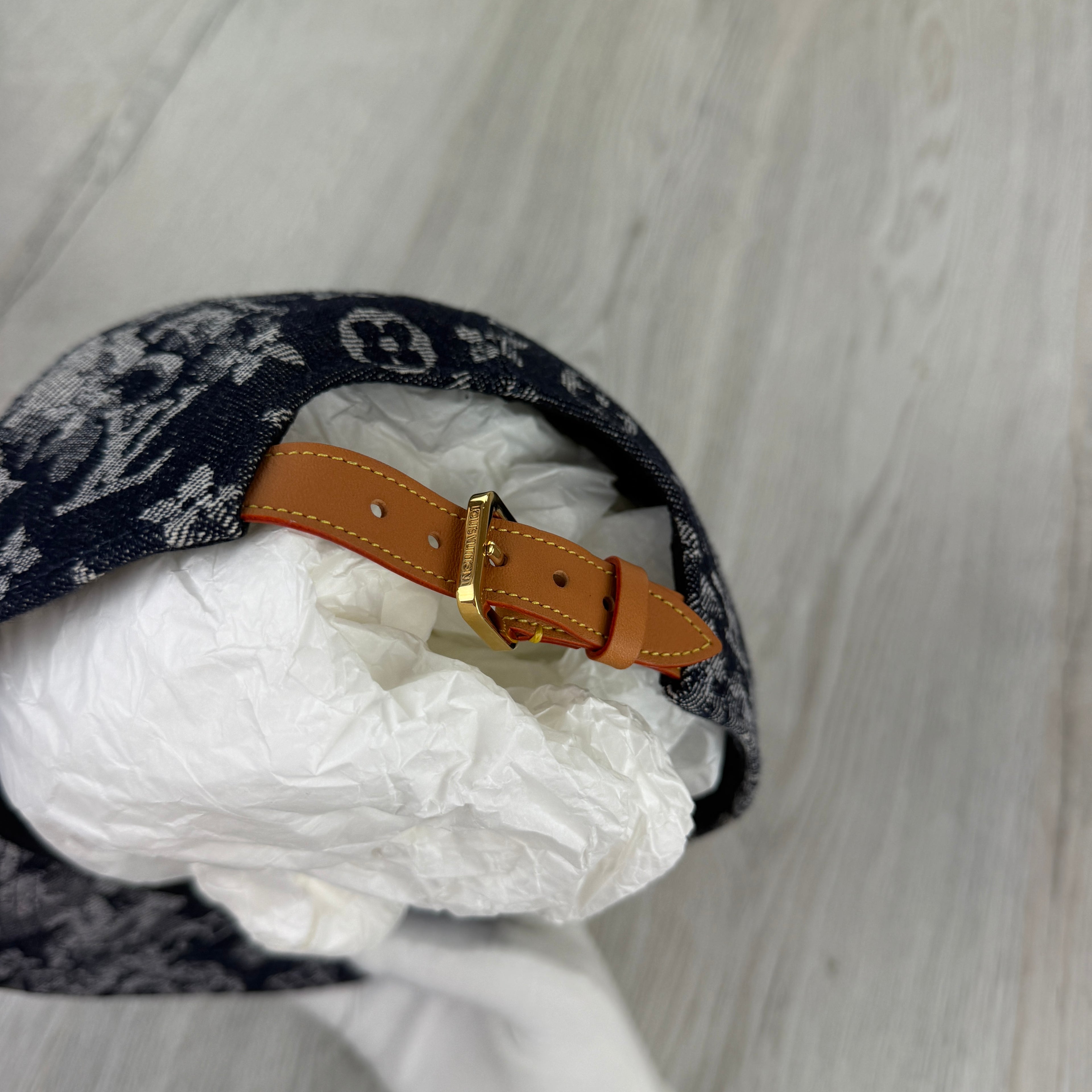 Louis Vuitton Men’s Tapestry Monogram Flat Hat - 58