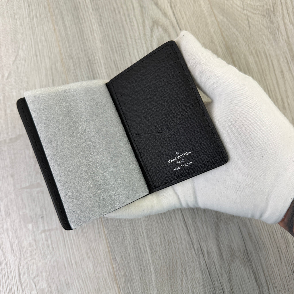 Louis Vuitton Black Pocket Organiser