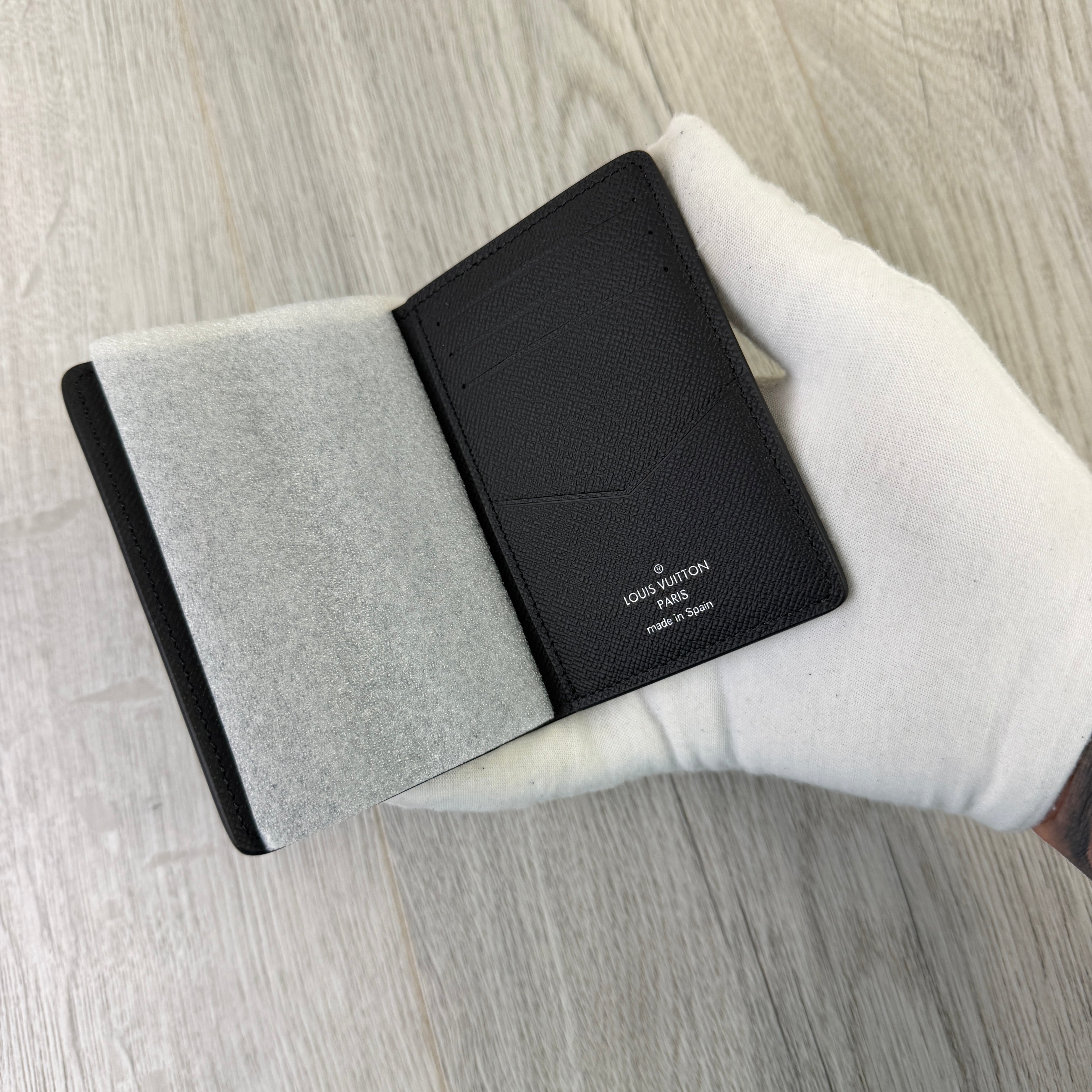 Louis Vuitton Black Pocket Organiser